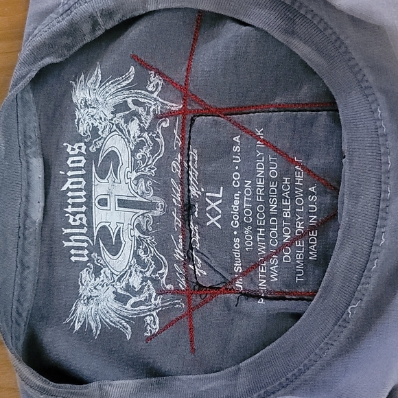 Uhl Works Graphic Motorcycle Tshirt, Men's XXL - Picture 3 of 7